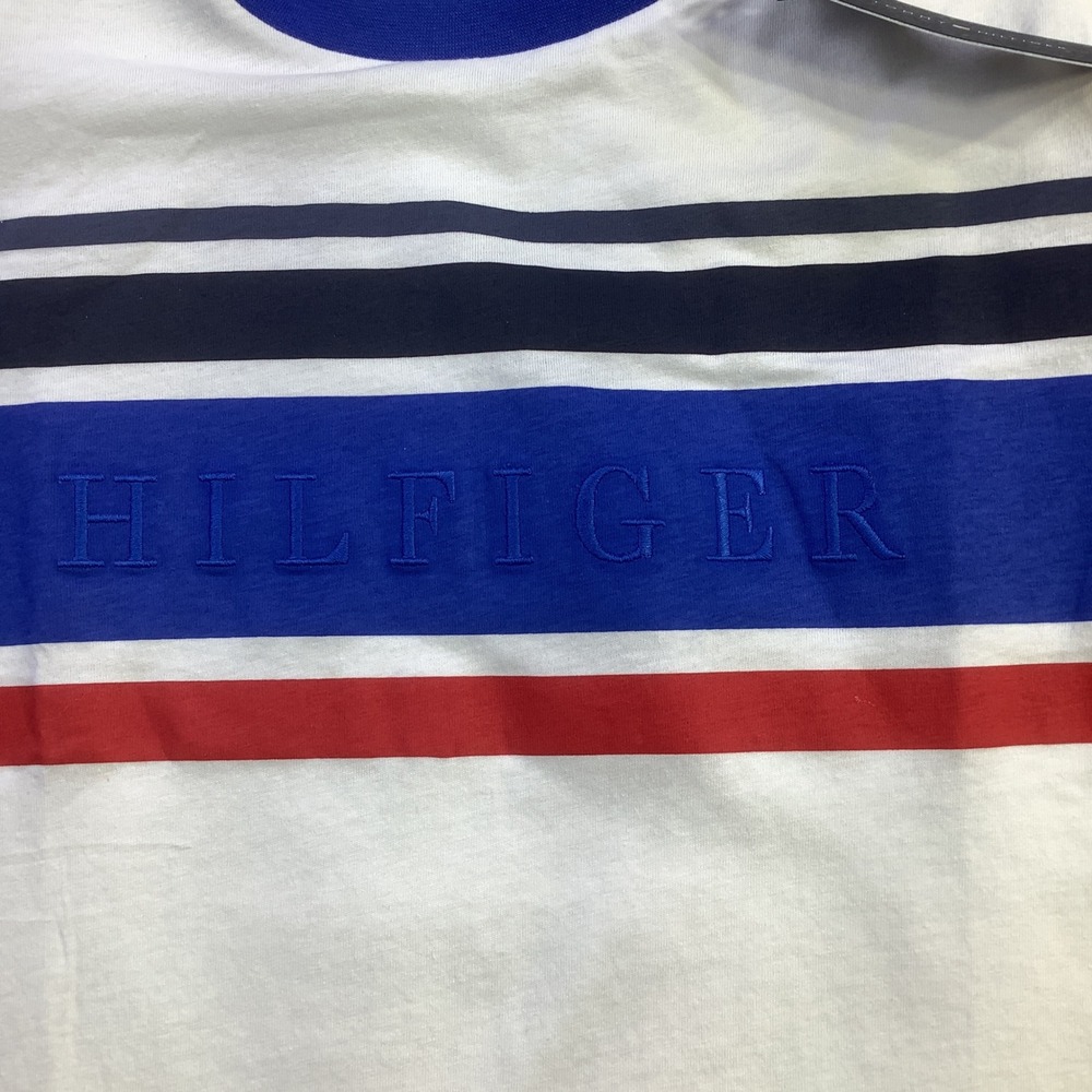 Tommy Hilfiger Boys T Shirt Size M 10/12 Colorblock Logo Graphic Tee‎ NWT - Picture 8 of 11